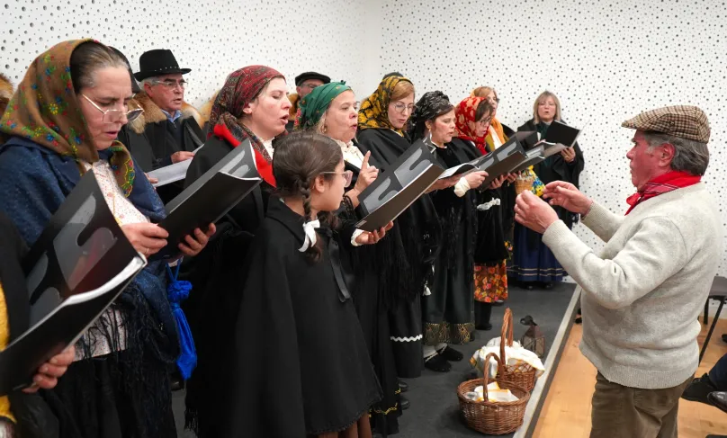 Tarde de tradição em Lazarim com o 