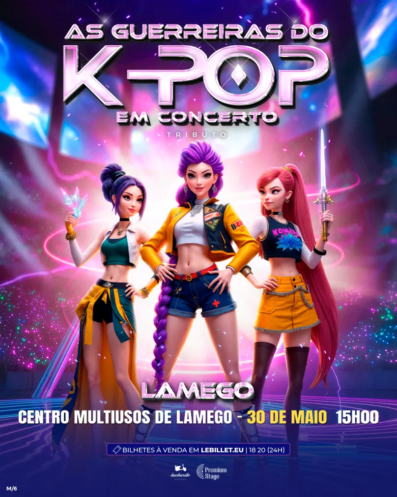 As Guerreiras do K-Pop chegam a Lamego!