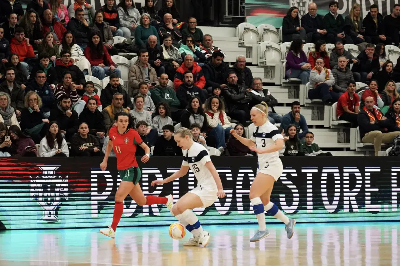 Futsal feminino: Portugal vence Finlândia no estágio de Lamego​