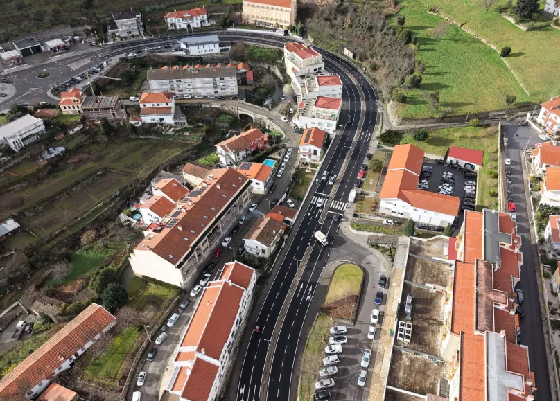 Câmara de Lamego conclui requalificação da Av. Regimento de Infantaria 9